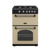 Rangemaster Classic 60cm 4 Burner Gas Hob Double Oven All Gas Mini Range Cooker