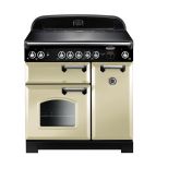 Rangemaster Classic 90cm 5 Zone Ceramic Hob Double Oven Electric Range Cooker