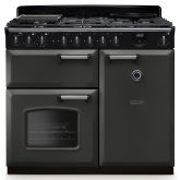Rangemaster Classic Deluxe 100cm Gas Hob Double Oven Dual Fuel Range Cooker
