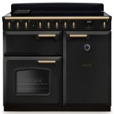 Rangemaster Classic Deluxe 100cm Induction Hob Double Oven Electric Range Cooker