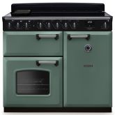 Rangemaster Classic Deluxe 100cm Induction Hob Double Oven Electric Range Cooker