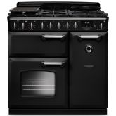 Rangemaster Classic Deluxe 90cm Gas Hob Double Oven Dual Fuel Range Cooker