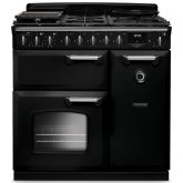 Rangemaster Classic Deluxe 90cm Gas Hob Double Oven Dual Fuel Range Cooker
