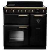 Rangemaster Classic Deluxe 90cm Induction Hob Double Oven Electric Range Cooker