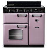 Rangemaster Classic Deluxe 90cm Induction Hob Double Oven Electric Range Cooker