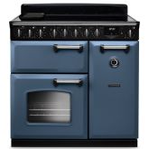Rangemaster Classic Deluxe 90cm Induction Hob Double Oven Electric Range Cooker