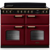 Rangemaster Classic Deluxe 110cm Induction Hob Triple Oven Electric Range Cooker