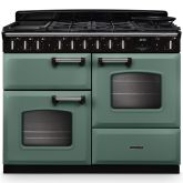 Rangemaster Classic Deluxe 110cm Gas Hob Double Oven Dual Fuel Range Cooker