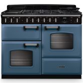 Rangemaster Classic Deluxe 110cm Gas Hob Double Oven Dual Fuel Range Cooker