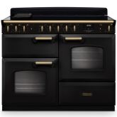 Rangemaster Classic Deluxe 110cm Induction Hob Double Oven Electric Range Cooker