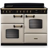 Rangemaster Classic Deluxe 110cm Induction Hob Double Oven Electric Range Cooker