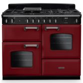 Rangemaster Classic 110cm 6 Burner Gas Hob Double Oven Dual Fuel Range Cooker