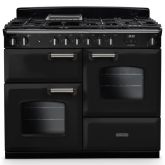 Rangemaster Classic 110cm 6 Burner Gas Hob Double Oven Dual Fuel Range Cooker