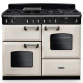 Rangemaster Classic 110cm 6 Burner Gas Hob Double Oven Dual Fuel Range Cooker