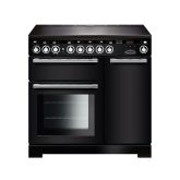 Rangemaster Encore Deluxe 90cm Induction Hob Double Oven Electric Range Cooker