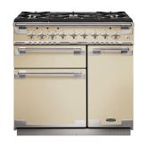 Rangemaster Elise 90cm 5 Burner Gas Hob Double Oven Dual Fuel Range Cooker