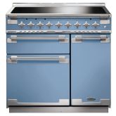 Rangemaster Elise 90cm 5 Zone Induction Hob Double Oven Electric Range Cooker
