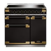 Rangemaster Elise Luxe 90cm 5 Zone Induction Double Oven Electric Range Cooker