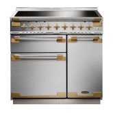 Rangemaster Elise Luxe 90cm 5 Zone Induction Double Oven Electric Range Cooker