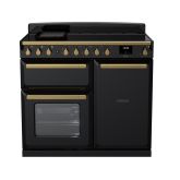 Rangemaster Estel Deluxe 100cm Induction Hob Double Oven Electric Range Cooker