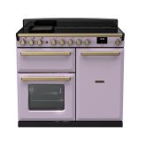 Rangemaster Estel Deluxe 100cm Induction Hob Double Oven Electric Range Cooker