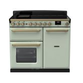 Rangemaster Estel Deluxe 100cm Induction Hob Double Oven Electric Range Cooker