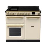 Rangemaster Estel Deluxe 100cm Induction Hob Double Oven Electric Range Cooker