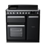 Rangemaster Estel Deluxe 90cm 5 Zone Induction Double Oven Electric Range Cooker