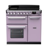 Rangemaster Estel Deluxe 90cm 5 Zone Induction Double Oven Electric Range Cooker
