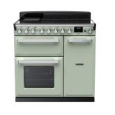 Rangemaster Estel Deluxe 90cm 5 Zone Induction Double Oven Electric Range Cooker