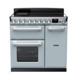Rangemaster Estel Deluxe 90cm 5 Zone Induction Double Oven Electric Range Cooker