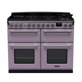 Rangemaster Estel Deluxe 110cm 7 Ring Gas Hob Triple Oven Dual Fuel Range Cooker