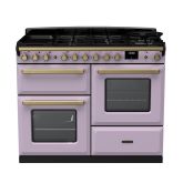 Rangemaster Estel Deluxe 110cm 7 Ring Gas Hob Double Oven Dual Fuel Range Cooker