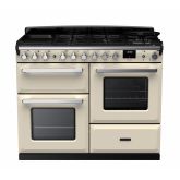 Rangemaster Estel Deluxe 110cm 7 Ring Gas Hob Double Oven Dual Fuel Range Cooker