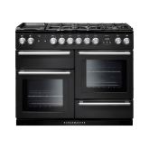 Rangemaster Nexus 110cm 7 Burner Mixed Hob Double Oven Dual Fuel Range Cooker