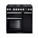 Rangemaster Nexus 90cm 5 Burner Gas Hob Double Oven Dual Fuel Range Cooker