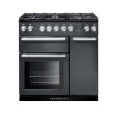 Rangemaster Nexus 90cm 5 Burner Gas Hob Double Oven Dual Fuel Range Cooker