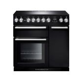 Rangemaster Nexus 90cm 5 Zone Induction Hob Double Oven Electric Range Cooker