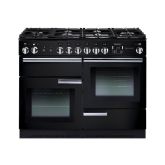 Rangemaster Professional+ 110cm Gas Hob Double Oven Dual Fuel Range Cooker