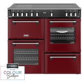 Stoves Richmond Deluxe 100cm Induction Hob Quad Oven Electric Range Cooker