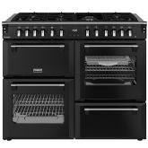 Stoves Richmond Deluxe 110cm 7 Burner Gas Hob Quad Oven Dual Fuel Range Cooker