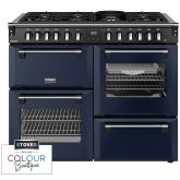 Stoves Richmond Deluxe 110cm 7 Burner Gas Hob Quad Oven Dual Fuel Range Cooker