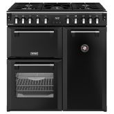 Stoves Richmond 90cm 5 Burner Gas Hob Triple Oven & Grill Dual Fuel Range Cooker