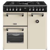 Stoves Richmond 90cm 5 Burner Gas Hob Triple Oven & Grill Dual Fuel Range Cooker