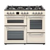 Willow 100cm 7 Burner Double Oven + Grill  Dual Fuel Range Cooker
