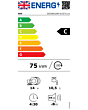 AEG 5000 AirDry GI5200C2SN 14 Place Setting 5 Program Integrated Dishwasher