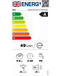 Beko BM3WT4941IW/M 9kg 1400rpm IronFast EnergySpin Washing Machine