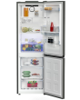 Beko CNG4686DVG/M 60cm 60/40 Total No Frost AeroFlow HarvestFresh Fridge Freezer