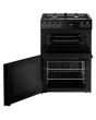 Belling Vision 60cm 4 Burner Gas Hob Double Oven Dual Fuel Mini Range Cooker