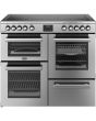 Belling Cookcentre 100cm 5 Zone Ceramic Hob Double Oven Electric Range Cooker